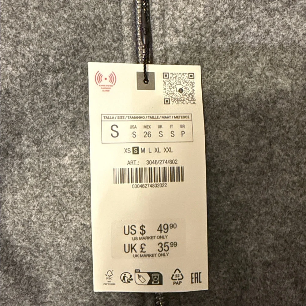 Zara Soft Bomber Jacket - Picture 9 of 9